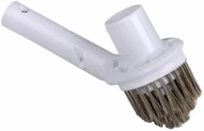 Pool Spa Corner Vacuum Combo Vac Brush w/Stainless Steel Bristles for Algae 
