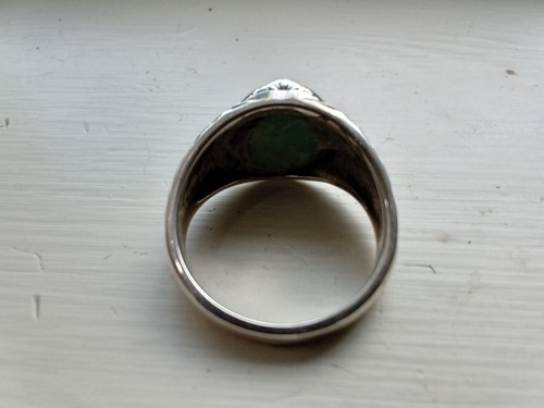 Herren DOLIOX ORIGINAL Türkis Und Silber. ringgrösse 10. - Bild 8 von 8