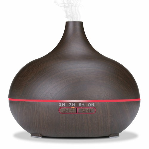 LED Air Humidifier Aroma Oil Ultrasonic Air Diffuser 7 Colour Home Defuser - Picture 3 of 20