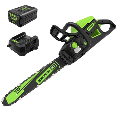 #ad Greenworks 60V 18quot; Cordless Battery Brushless 2.5kW Chainsaw $139.30