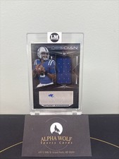 2023 Panini Obsidian #222 Anthony Richardson Rookie Patch Auto /199