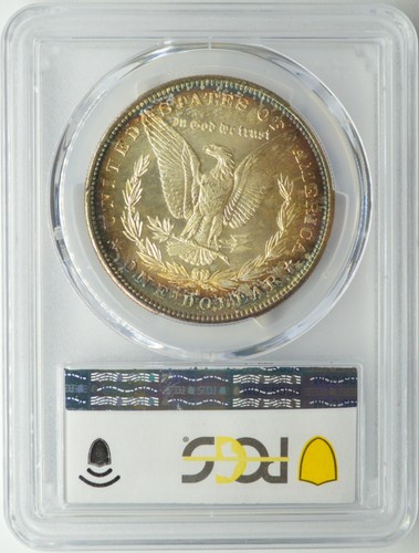 1879-S DOLLARO MORGAN S$1 PCGS MS 67 CAC - Foto 3 di 3