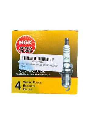 NGK G-Power Platinum Set Of 4 Spark Plugs 5019 LTR5GP for GMC Isuzu Ford Pontiac