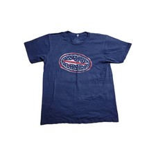 Dogfish Head T-Shirt Men's Sizd Medium American Flag 100% Cotton Made in USA
