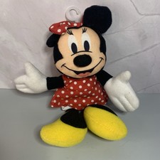 DISNEY By Applause Minnie Mouse Bean Bag Plush Toy 8  