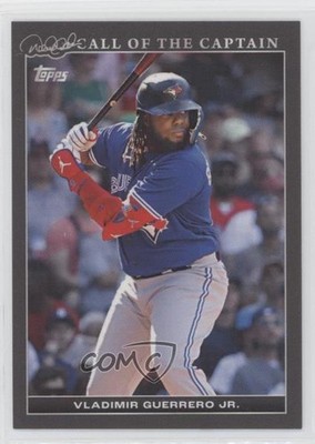 2022 Topps Derek Jeter Call of the Captain Black 67/125 Vladimir Guerrero Jr 2o7