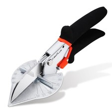 Miter Shears for Wood Trim, Adjustable 45 -135  Multi-Angle Handheld Tool, Mu...