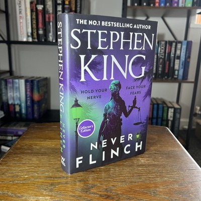 Stephen King - Never Flinch - Purple Collector s Edition WHSmith 1st 1st