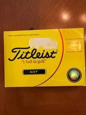 TITLEIST NXT, Next Generation White Golf Balls, #2, Nine Balls New In Packages