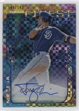 2014 Topps Finest Rookie Auto X-Fractor 141/149 Tommy Medica #RA-TM Auto 9x7