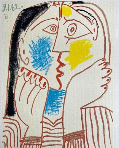 Pablo Picasso Lithograph COA Original Signed In Pen Numbered In Pencil (56/180) - Picture 2 of 12
