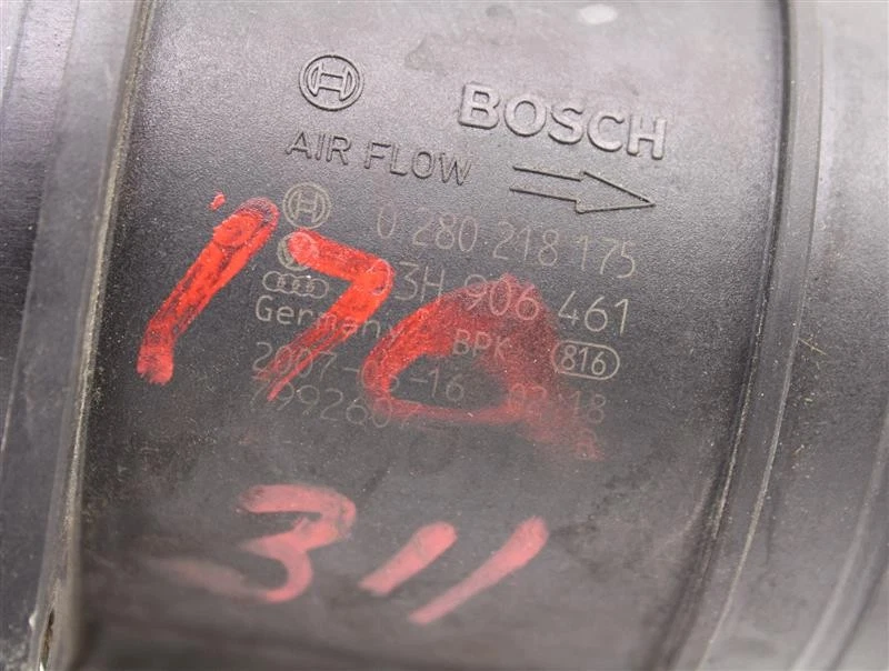 Used Fuel Injection Air Flow Meter fits: 2008 Volkswagen Touareg 3.6 Grade A Foto 4 de 4