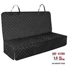 Dog Car Seat Cover for Back Seat, Waterproof Pet Bench Seat Cover Full Bench