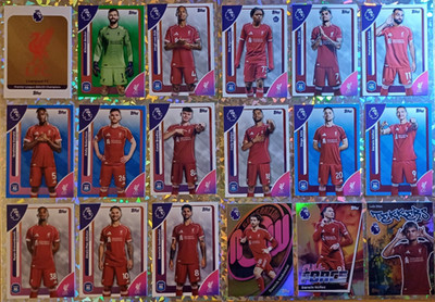 LIVERPOOL TEAM SET + PARALLELS + TOPPS PREMIER LEAGUE 2026