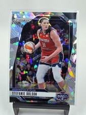 Stefanie Dolson 2024 Panini Prizm WNBA Ice Prizm #34 Mystics