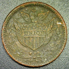 Patriotic Civil War Token Obv. 163 / Rev. 312
