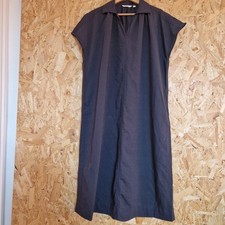Uniqlo Cap Sleeve Open Collar Oversized Dress Size Small