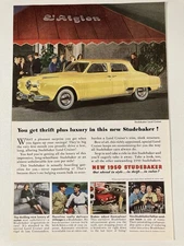 1950 Studebaker Print Ad Land Cruiser