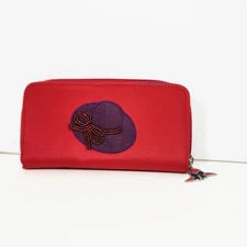 Red Hat Society Women's Clutch/ Wallet With Charm