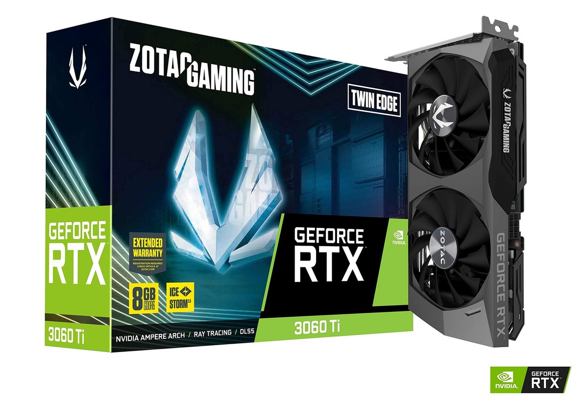 中古品GeForce RTX 3060 Ti ZT-A30610A-10BLHR Zotac Gaming GeForce RTX 3060 Ti 8GB Twin Edge (ZT-A30610E-10M) | eBay