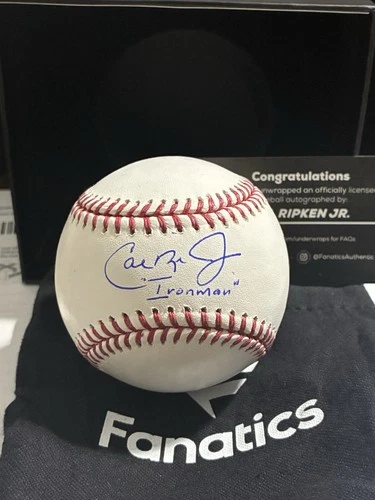 Cal Ripken Jr. 'Ironman' Authentic Signed Baseball Autographed
