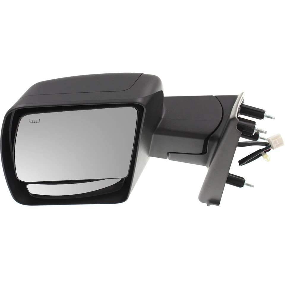 Espejo retrovisor para Nissan NV1500 2012-2021 con punto ciego texturizado negro lado del conductor Foto 4 de 4