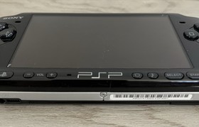 Sony PSP-3001 Black Handheld Console System Portable with Game TESTED WORKS
