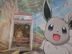 Team Rockets Meowth 203/182 Illustration Rare Destined Rivals PSA 9 Mint