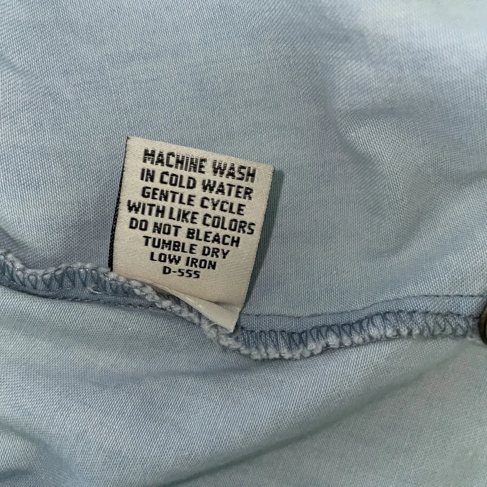 Speed Control Womens  Shirt Dress Size 2X Blue Denim Relaxed Basic Minimal - Image 4 of 4