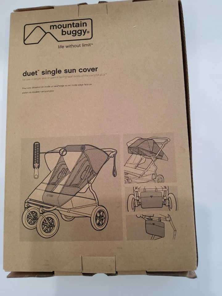 Mountain Buggy Duet Single Sun Cover. New - Image 2 of 2
