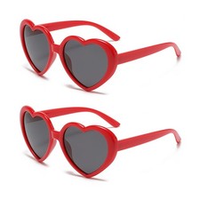 Kids Heart Sunglasses for Ages 310  Cute Outdoor Eyewear for Boys  Girls