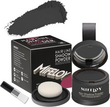 Root Cover Up Powder, Touch Up Hair Color for Grey, Concealer for Beard Line