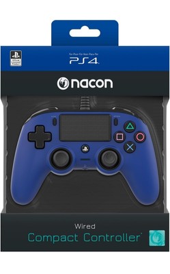 Nacon PS4 Controller - COLOR EDITION - wired Blau