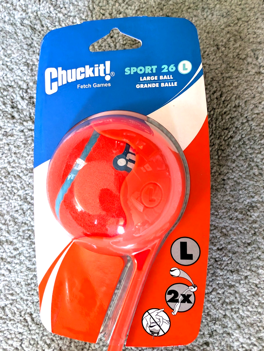 Chuckit! Classic Ball Launcher Dog Toy, 26-Inch Handle, Ball