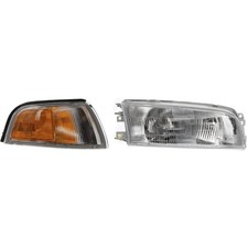 Headlight Right Clear Lens For Mitsubishi Mirage 1997-2001
