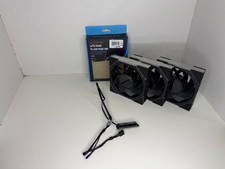 Lian Li Uni FAN Flex TL LCD 120mm Black Reverse Case Fan - 3 Pack 