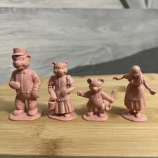 Vintage Marx Goldilocks And The 3 Bears Nursery Rhyme Fairytale Plastic Figurine