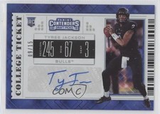2019 Panini Contenders Draft Picks Diamond Ticket 9/15 Tyree Jackson Auto 0st9