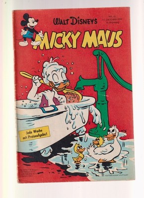 Micky Maus Jahrgang 1959 Original Hefte 1-52 fast kompletter Jahrgang