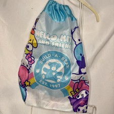 Build A Bear Workshop Sanrio Hello Kitty and Friends Drawstring Nylon Bag