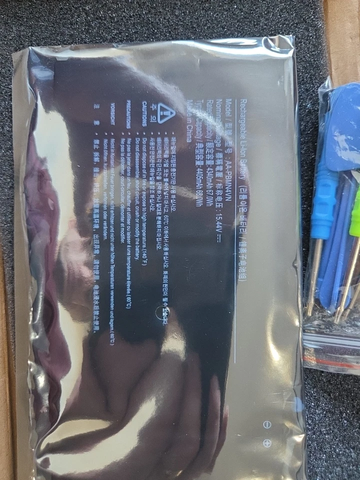 Batería para portátil AA-PBMN4VN para Samsung Galaxy Book Pro 360 15,44 V 68 Wh 4405 mAh Foto 3 de 3