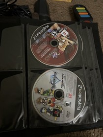 PlayStation 2 PS2 48+ Game Lot With Controllers