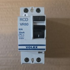 Volex 80A 30mA RCD VR80