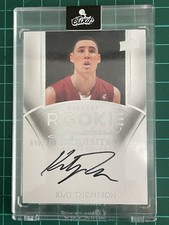 2011-12 UD EXQUISITE ROOKIE SIGNATURE KLAY THOMPSON AUTOGRAPH RC #049/199