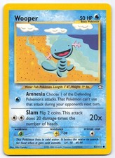 Wooper 82/111 Neo Genesis Common Pokemon Card Miki Tanaka LP on eBay