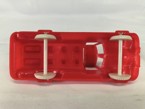 Vintage Hasbro Hard Plastic 4" Red Toy Truck - Picture 5 of 5