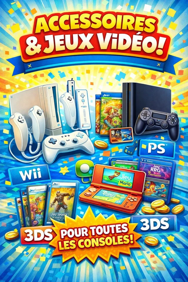 LIVE GAMING - JEUX VIDEOS ET ACCESSOIRES