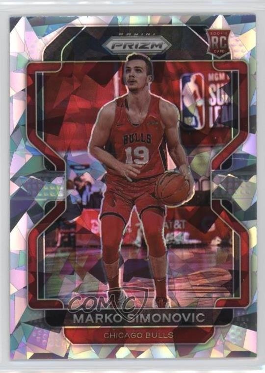2021-22 Panini Prizm Ice Prizm Marko Simonovic #166 16yx