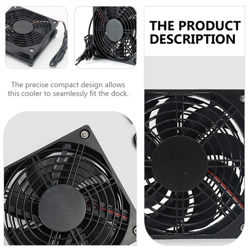 Ventilateur De Refroidissement USB Pour Ordinateur D'armoire Informatique - Afbeelding 6 van 12