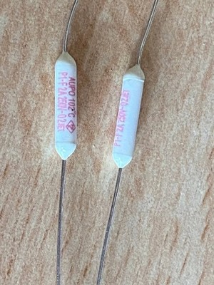 Thermosicherung AUPO 102°C P1-F 2A 250V , 2 Stück